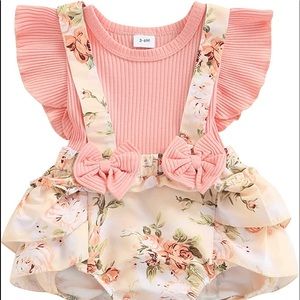 NWT 3-6 Month Newborn Baby Girls Outfit Infant